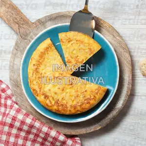 Tortilla de papa y cebolla