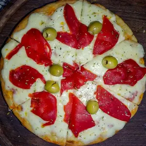 Pizza Chica Morrones