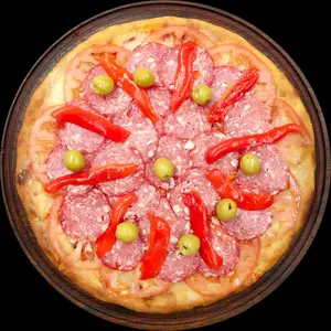 Pizza gr. sorrentina con queso