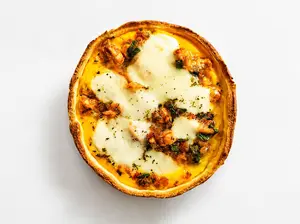 Pollo y verdeo keto