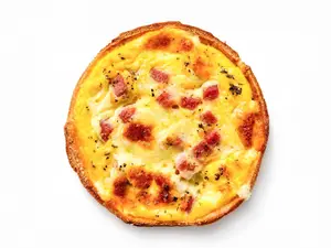 Tarta de jamón y queso clásica sin gluten
