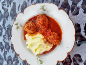 Albóndigas con puré