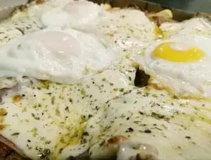 Milanesa fugazzeta