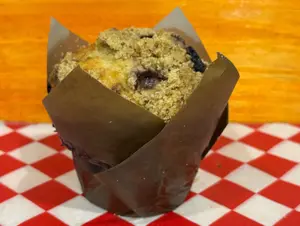 Muffin de arándanos