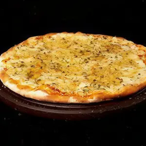 Pizza con provolone