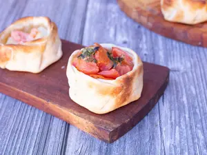 Empanada abierta napolitana