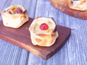 Empanada ananá con jamón