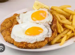 Milanesa a caballo