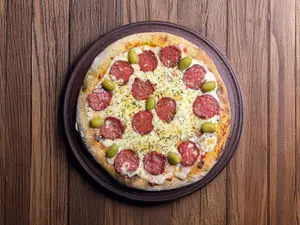 Pizza piedra de calabreza