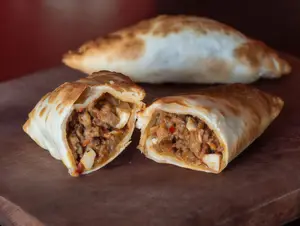 Empanada de carne picante