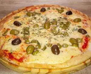 Pizza cuatro quesos