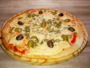 Pizza al roquefort