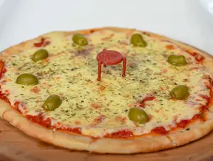 Pizza doble muzzarella