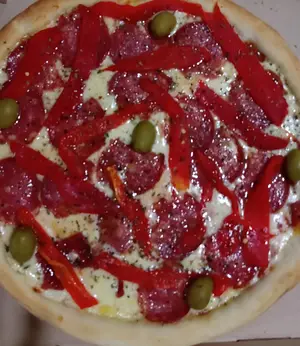 Pizza calabresa