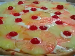 Pizza hawaiana