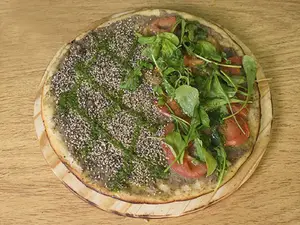 Pizza mitad y mitad