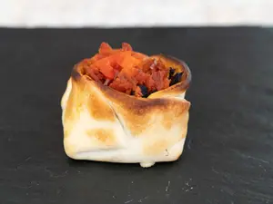 Canastita de calabresa