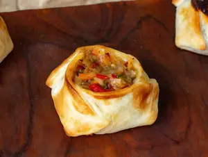 Canastita de verduras rústicas