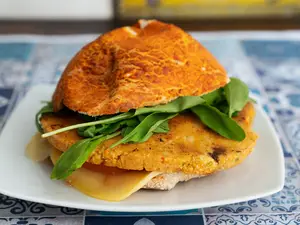 Burger vegetariana 9