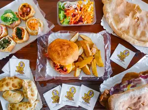 Burger Yin 1 con papas
