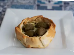Canastita aceituna y orégano