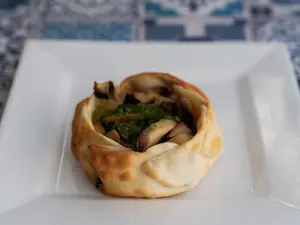 Canastita de champignones