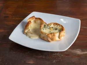 Canastita de roquefort panceta