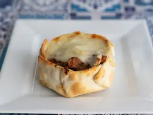 Canastita de rossini de carne