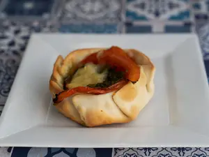 Canastita napolitana al horno