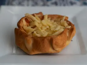 Canastita provolone al horno