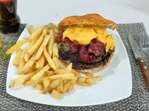 Doble burger yin extra che d2