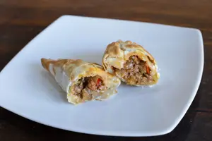 Empanada de carne suave horno