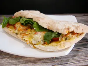 Sándwich vegetariano (para 3)