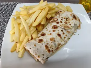 Wrap vegetales grillados c/fri