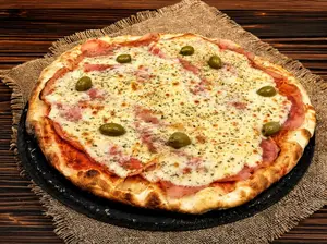 Pizza jamón