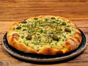 Pizza Muzza A Verdeo