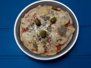Pizza individual muzzarella