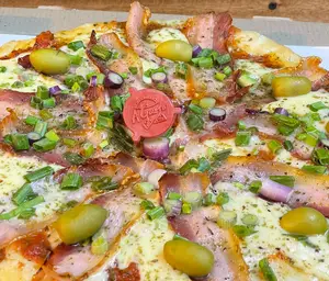 Panceta y cheddar