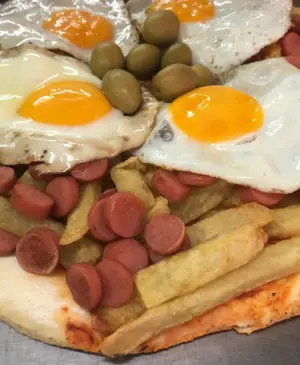 Pizza super cochina