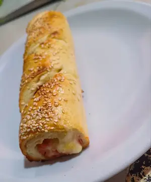Stromboli De Jamón Y Queso