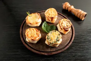 Canastita de palmitos