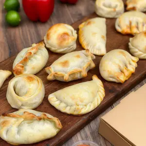 Empanada de queso y cebolla