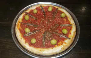 Pizza con Anchoas Chica