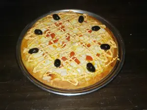 Pizza con palmitos