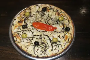 Pizza fugazzeta rellena