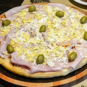 Pizza Jamón y Huevo Chica