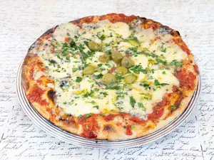 Muzzarella y roquefort