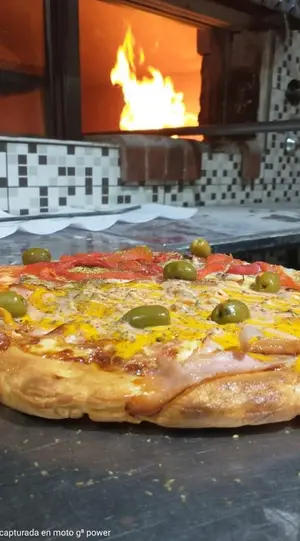 Pizza con panceta