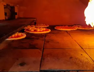 Pizza con verdeo