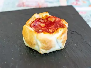 Canastita de calabresa